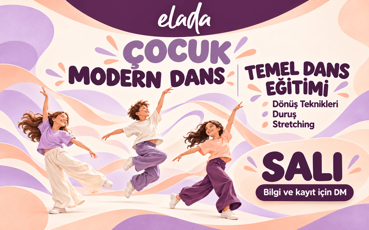 Çocuk Modern Dans - Temel Dans